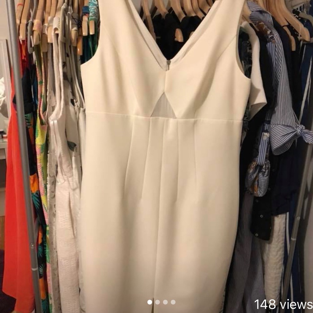 Donna Morgan White Sheath Dress